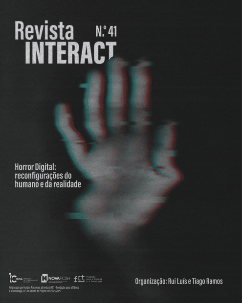 Cartaz do nº 41 da Revista Interact, do ICNOVA.
