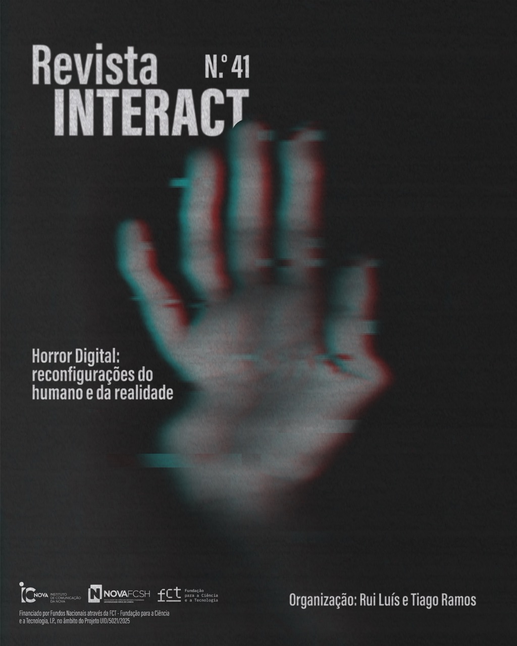 Cartaz do número 41 da revista Interact.
